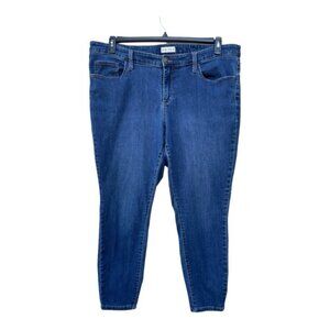 Ava & Viv Mid Rise 5-pocket Skinny Jeans Size 20